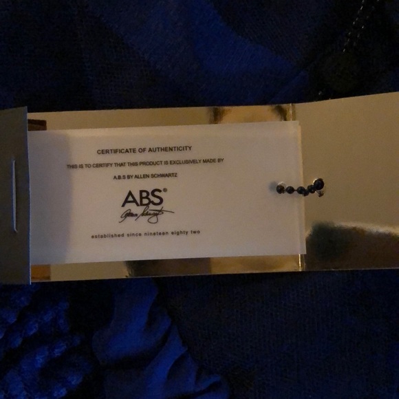 ABS By Allen Schwartz royal blue dress - Picture 5 of 7